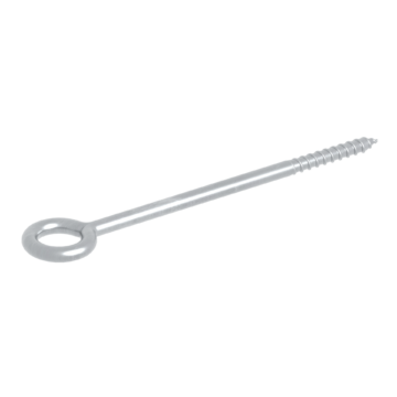 Horganyzott acél szemes csavar dübelhez 190 mm hosszú - furat átmérő 12 mm