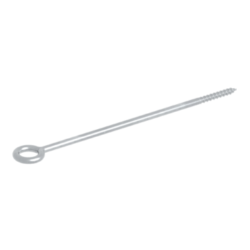 Horganyzott acél szemes csavar dübelhez 300 mm hosszú - furat átmérő 12 mm