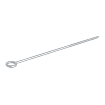 Horganyzott acél szemes csavar dübelhez 350 mm hosszú - furat átmérő 12 mm